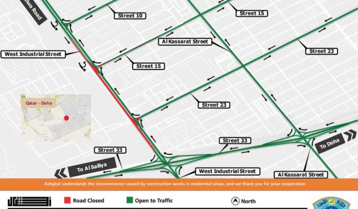 West Industrial Street to experience temporary road closure on Friday